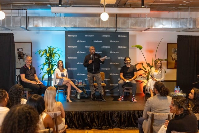 Amir Segal, Maria Drechi Russo, Daymond John, Richard Lavina and Erica Groussman
