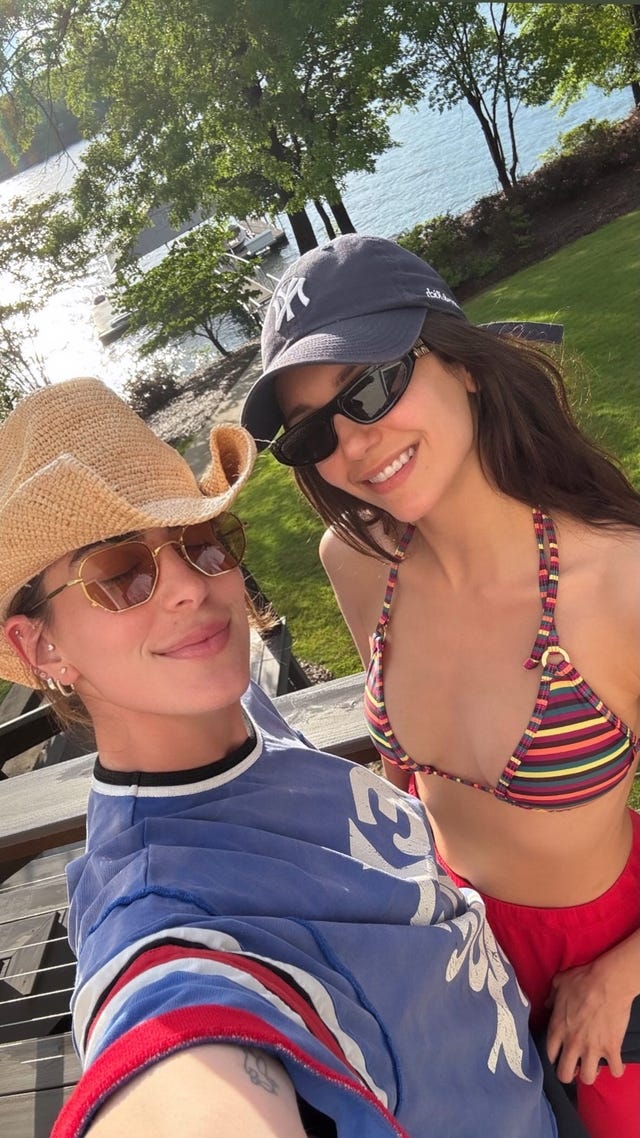 Erica Barstein and Nina Dobrev