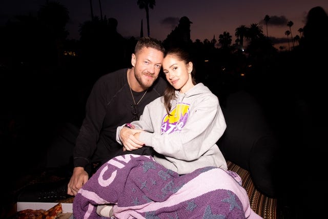 Dan Reynolds and Minka Kelly