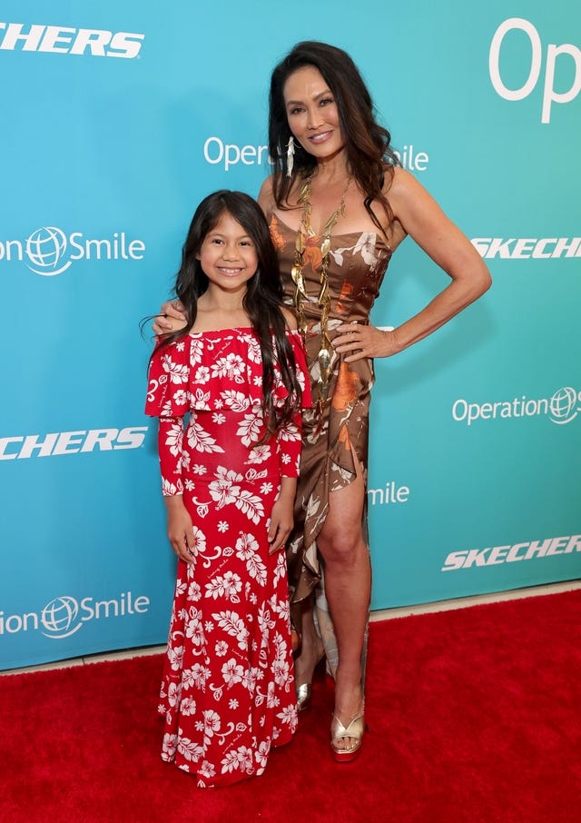 Maia Kealoha and Tia Carrere