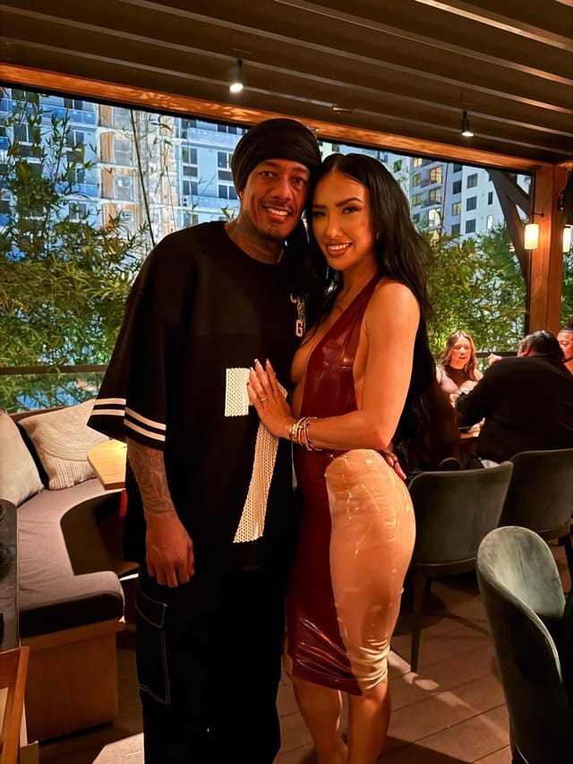 Nick Cannon and Bre Tiesi