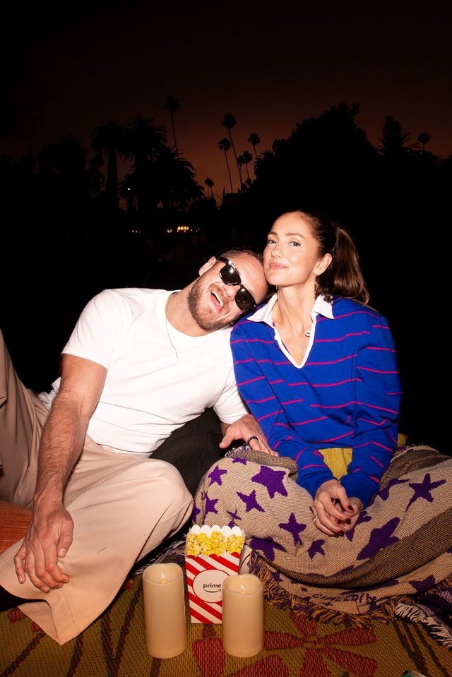 Dan Reynolds and Minka Kelly