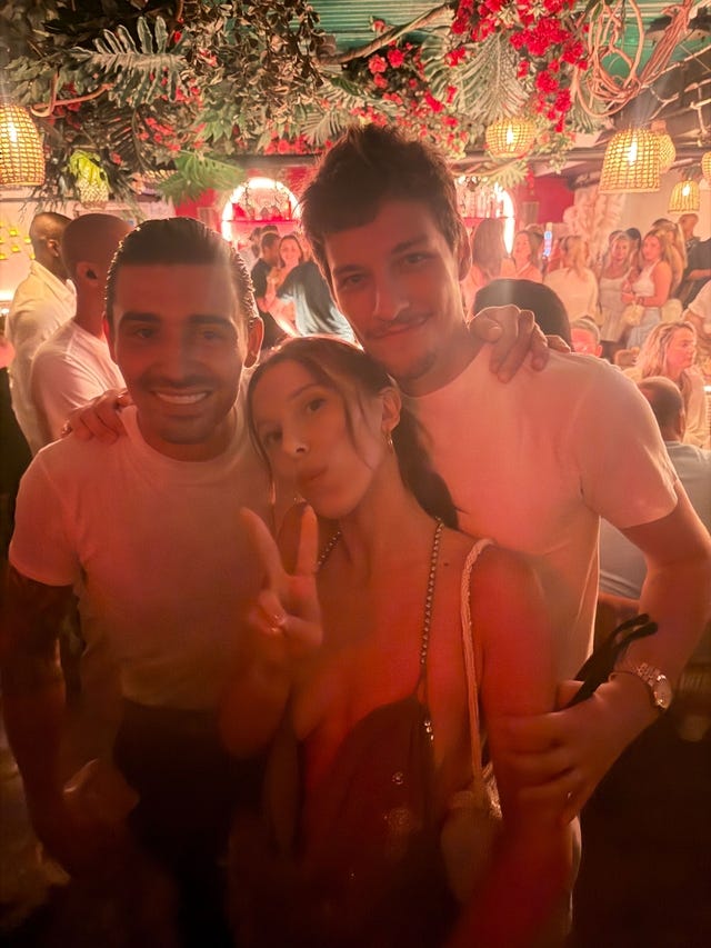 Millie Bobby Brown and Jake Bongiovi