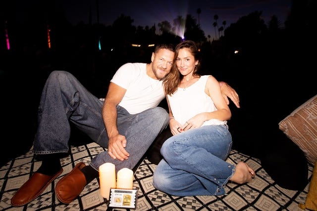Dan Reynolds and Minka Kelly