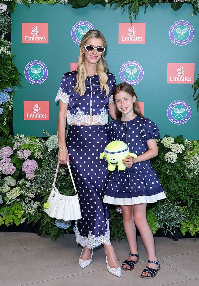 Nicky Hilton and Lily-Grace Rothschild
