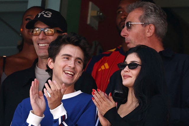 Timothée Chalamet and Kylie Jenner
