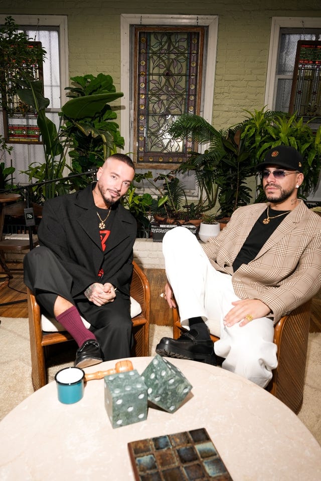 J Balvin and Ryan Castro