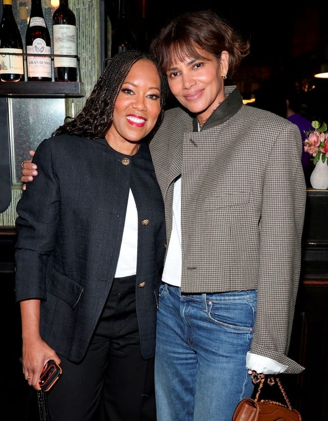 Regina King and Halle Berry