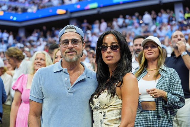 Brad Pitt and Ines de Ramon