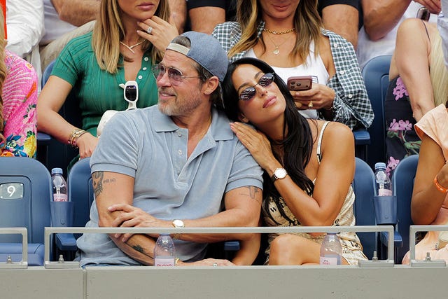 Brad Pitt and Ines de Ramon