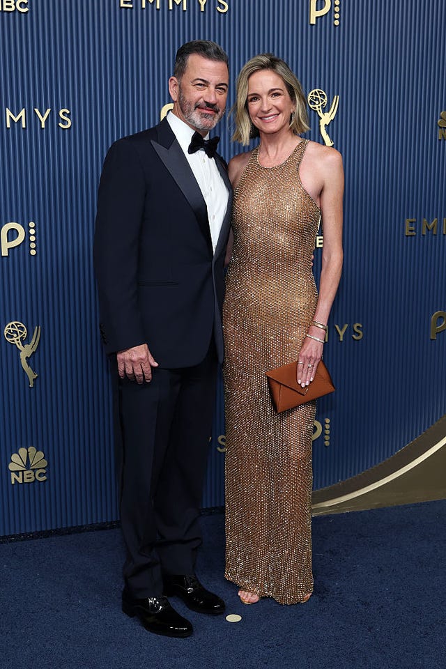 Jimmy Kimmel and Molly McNearney