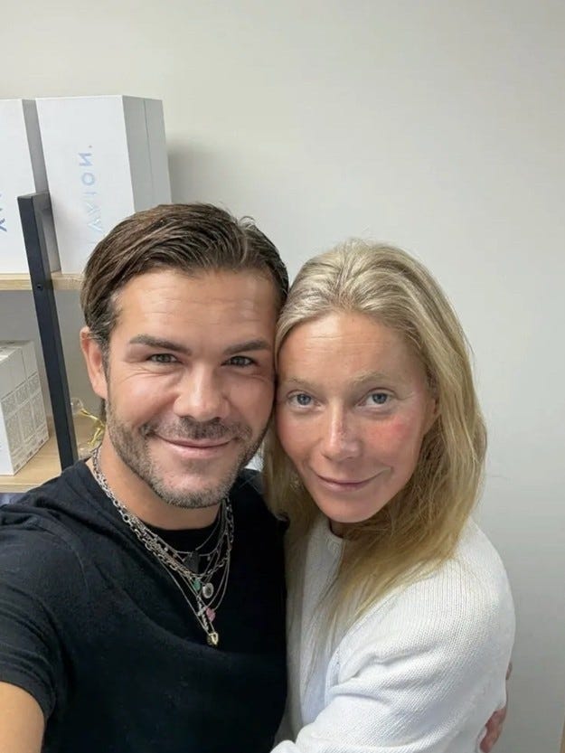 Pietro Simone and Gwyneth Paltrow
