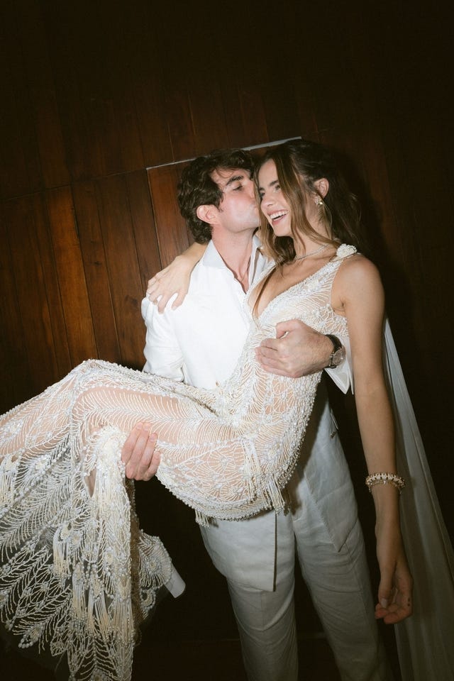 Conor Kennedy and Giulia Be