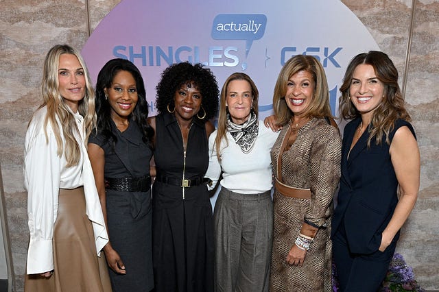 Molly Sims, Dr. Jen Caudle, Viola Davis, India Hicks, Hoda Kotb, and Candace Nelson