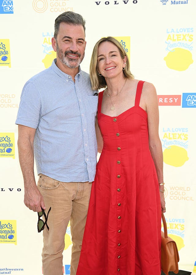 Jimmy Kimmel and Molly McNearney