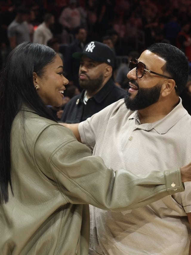 Gabrielle Union and DJ Khaled