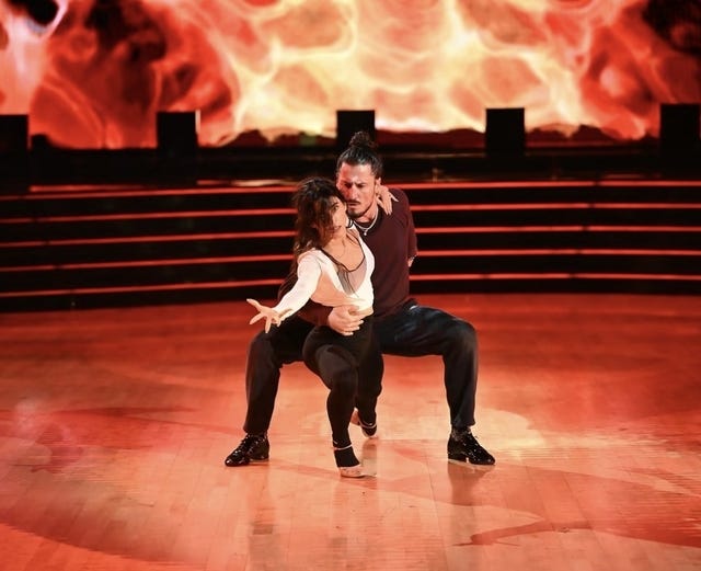 Jenna Dewan and Val Chmerkovskiy