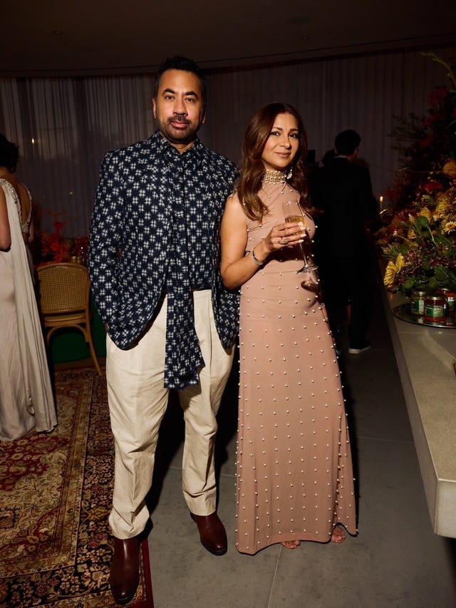 Kal Penn and Anjula Acharia
