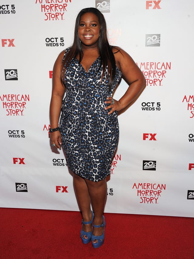 Amber Riley Style Fierce Fashions: Star-Studded 'American Horror Story' Premiere ...
