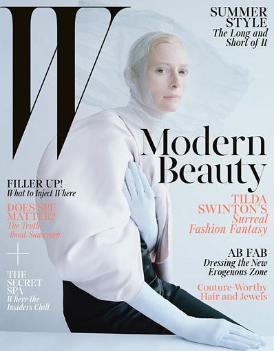 Tilda's Bizarre & Beautiful W Shoot | Entertainment Tonight