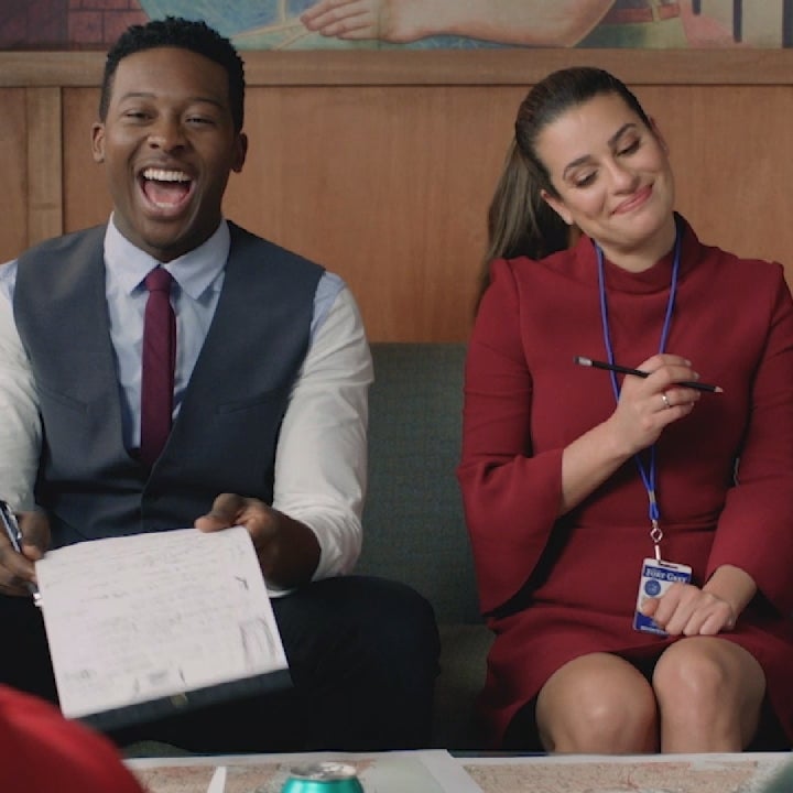 'The Mayor': Brandon Micheal Hall and Lea Michele Spitball Ideas in Rapid-Fire Sneak Peek (Exclusive)