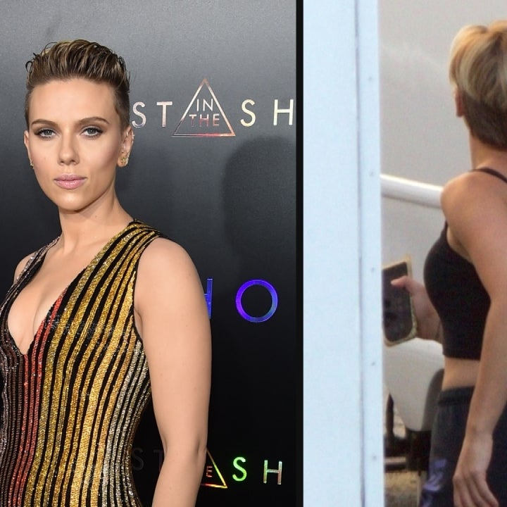 WATCH: Scarlett Johansson Debuts Massive New Back Tattoo on 'Avengers: Infinity War' Set