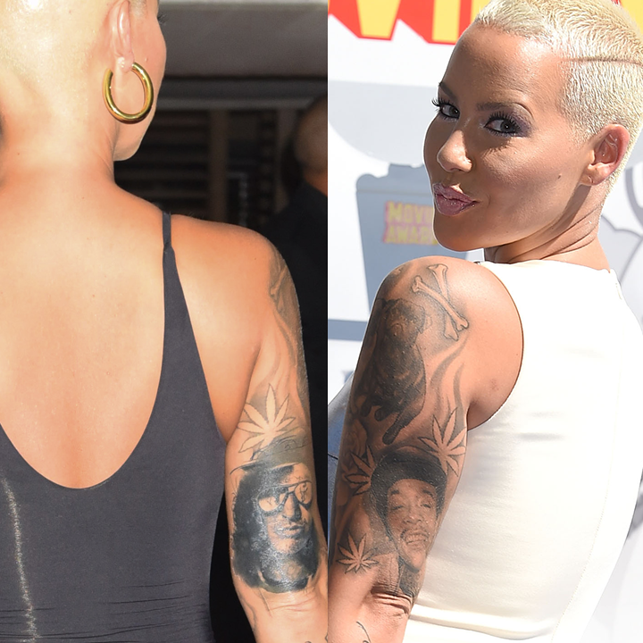 RELATED: Amber Rose Replaces Tattoo of Ex Wiz Khalifa With Another Man's Face