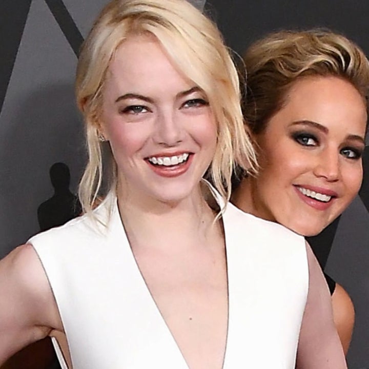 WATCH: Jennifer Lawrence and Emma Stone Reveal They Texted for a Year Before Meeting