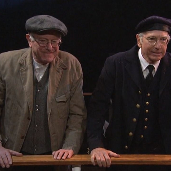 Larry David and Bernie Sanders Share a 'Huge' Moment on 'Saturday Night Live'