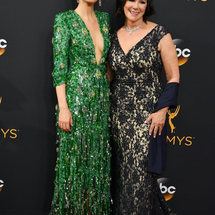 sarah paulson green prada dress This Look Was So Good It Made Rihanna Furious