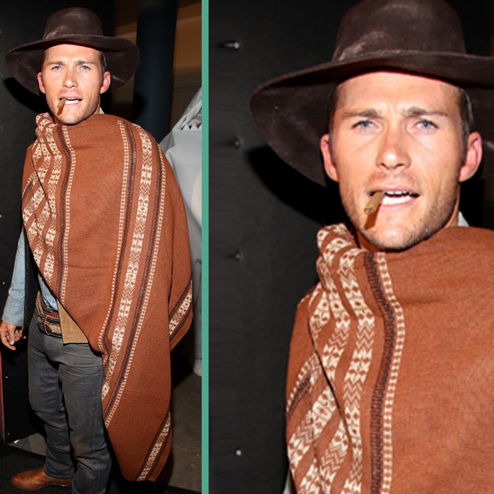 Scott Eastwood Does Spot-On Impression of Dad Clint Eastwood While in Cowboy Costume