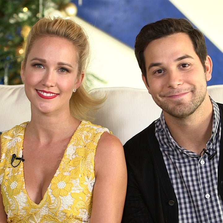 Anna Camp and Skylar Astin Give Tips on How to Throw an Epic Holiday Party!