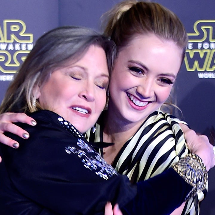 Billie Lourd Pays Tribute to Carrie Fisher as 'Star Wars: The Last Jedi' Premieres