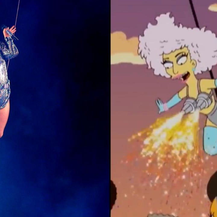 'The Simpsons' Predicted Lady Gaga's Epic Super Bowl LI Performance Back in 2012!