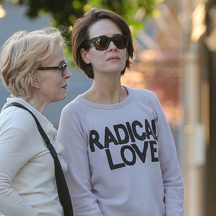 Sarah Paulson Steps Out With Girlfriend Holland Taylor for Shopping Trip -- See the Pic!
