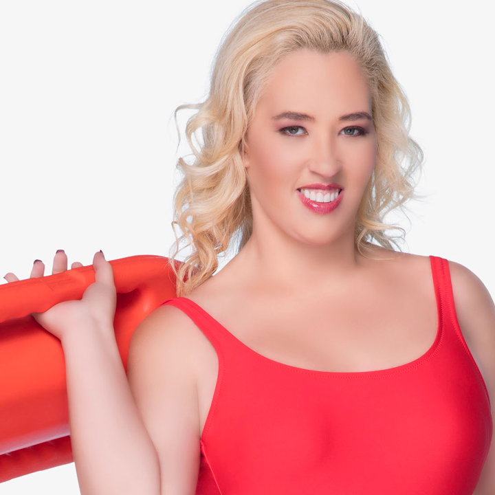 Mama June Stuns in Red Swimsuit Following 300-Pound Weight Loss