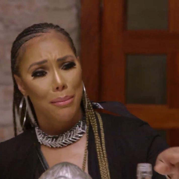 EXCLUSIVE: Tamar Braxton Breaks Down Crying During Intense Family Dinner on 'Braxton Family Values'