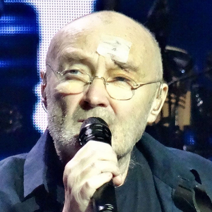 Phil Collins Returns to Stage With Bandage on Head After Being Hospitalized for 'Severe Gash'