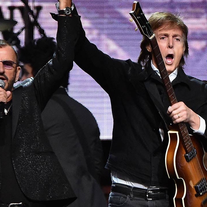 Beatles Reunion! Paul McCartney Joins Ringo Starr for New Song 'We're on the Road Again' -- Listen!