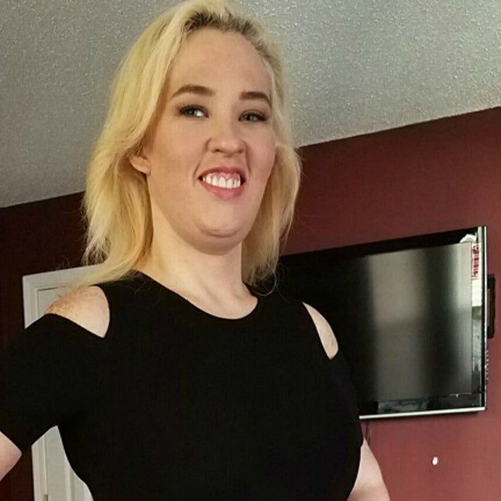 Mama June Reveals She's Keeping the Weight Off While Posing in Skintight Black Dress