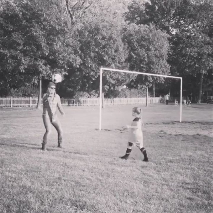 RELATED: Harper Beckham Gets Her First Soccer Lesson From Dad David -- Watch the Adorable Videos!