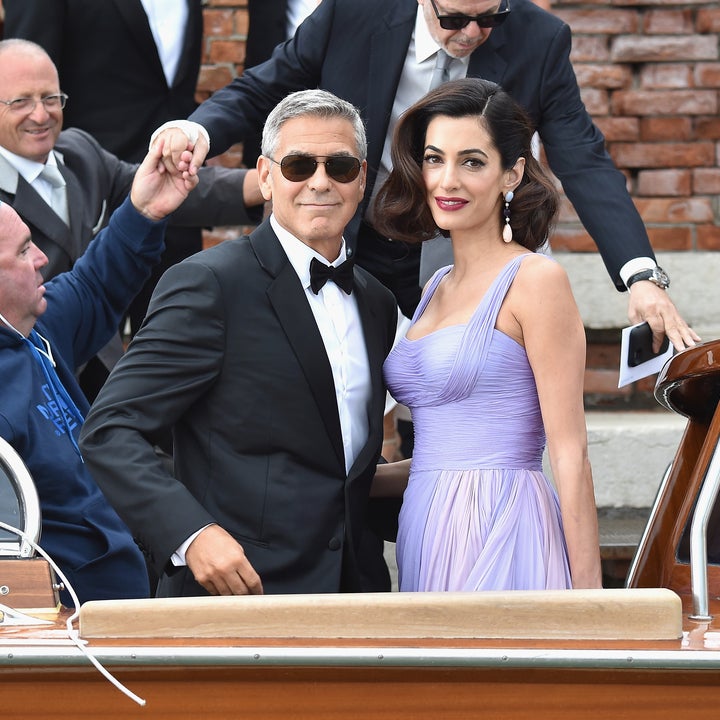 WATCH: George & Amal Clooney Make First Red Carpet Appearance Since Welcoming Twins