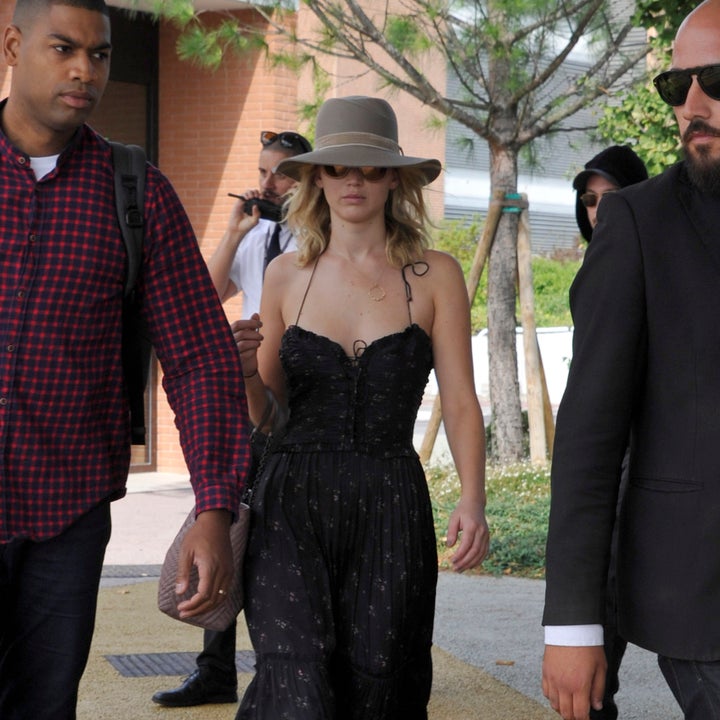 Jennifer Lawrence and Boyfriend Darren Aronofsky Arrive in Italy for Venice Film Festival -- See the Pics!