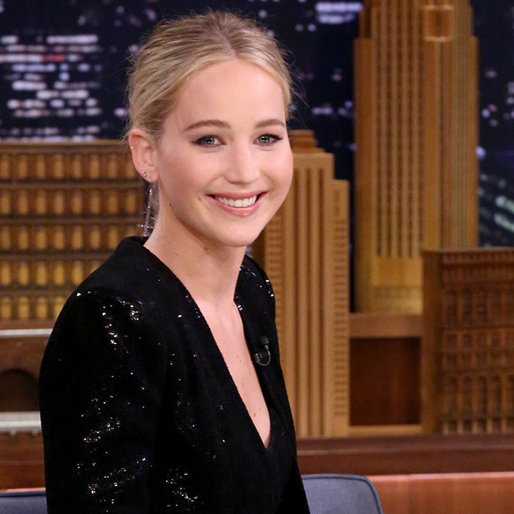 Jennifer Lawrence Jokes She’s a ‘Real Housewives’ Producer, Has Axe-Throwing Competition on 'Tonight Show'