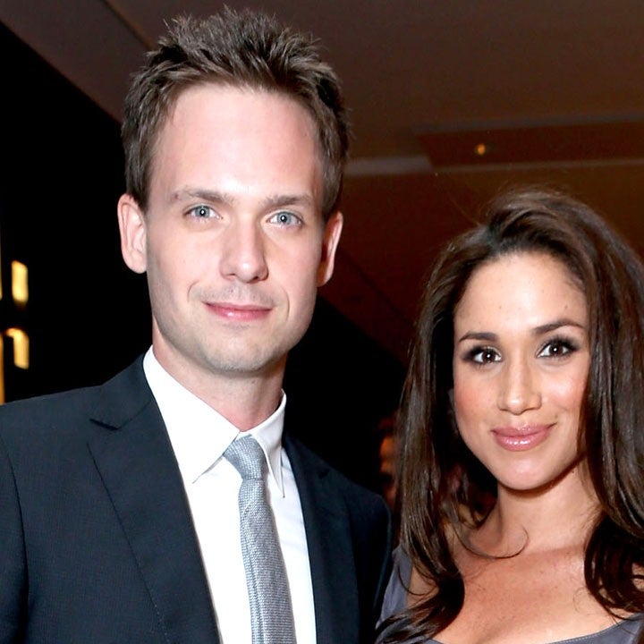 Patrick J. Adams Jokes His and Meghan Markle's Kids Will Have Playdates at 'Her House' (Exclusive)