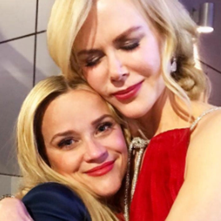 Reese Witherspoon Cries Over 'Big Little Lies' Emmy Wins, and Won't Let Go of Emmy -- See the Moment!