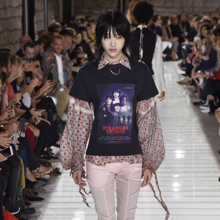 Louis Vuitton Debuted a Stranger Things T-Shirt at PFW