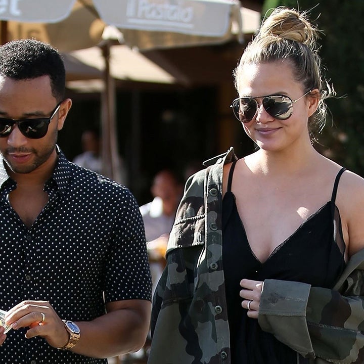 Chrissy Teigen Hides Her Baby Bump While Out With John Legend as Luna Rocks Her First Pigtails: Pics!