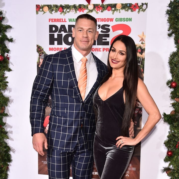 WATCH: John Cena Reacts to Nikki Bella's Shocking 'DWTS' Elimination, Talks Wedding Planning (Exclusive)