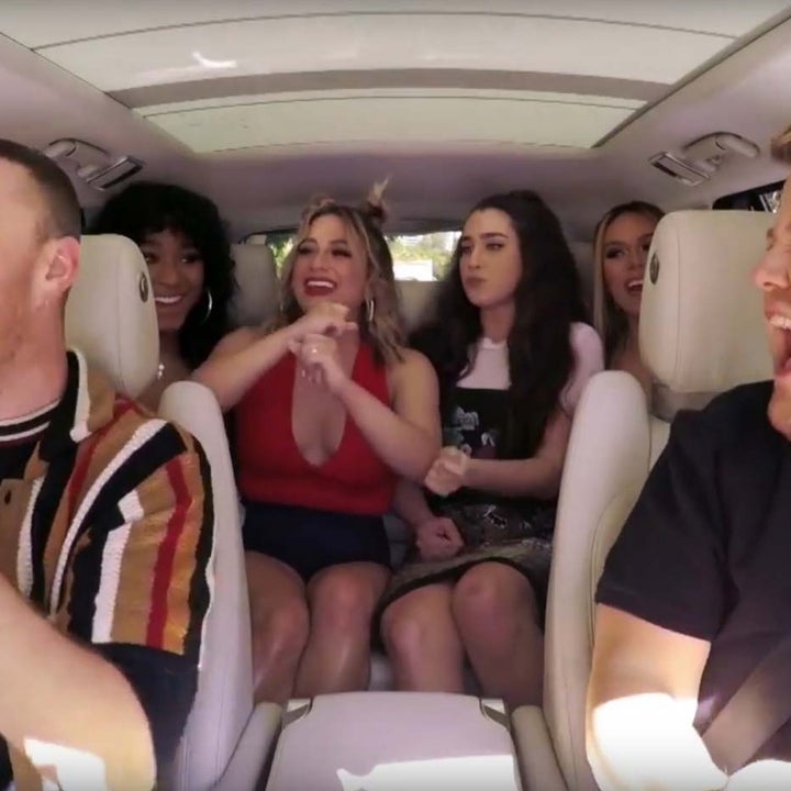 Sam Smith Adorably Fans Out When Fifth Harmony Surprises Him in Awesome New 'Carpool Karaoke'